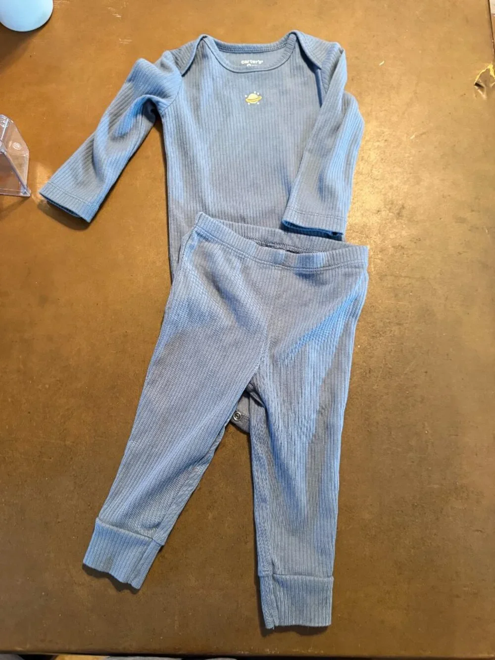Carter's Rocket Spaceship 2pc Pajama Set Long sleeve Boys Baby 9 month